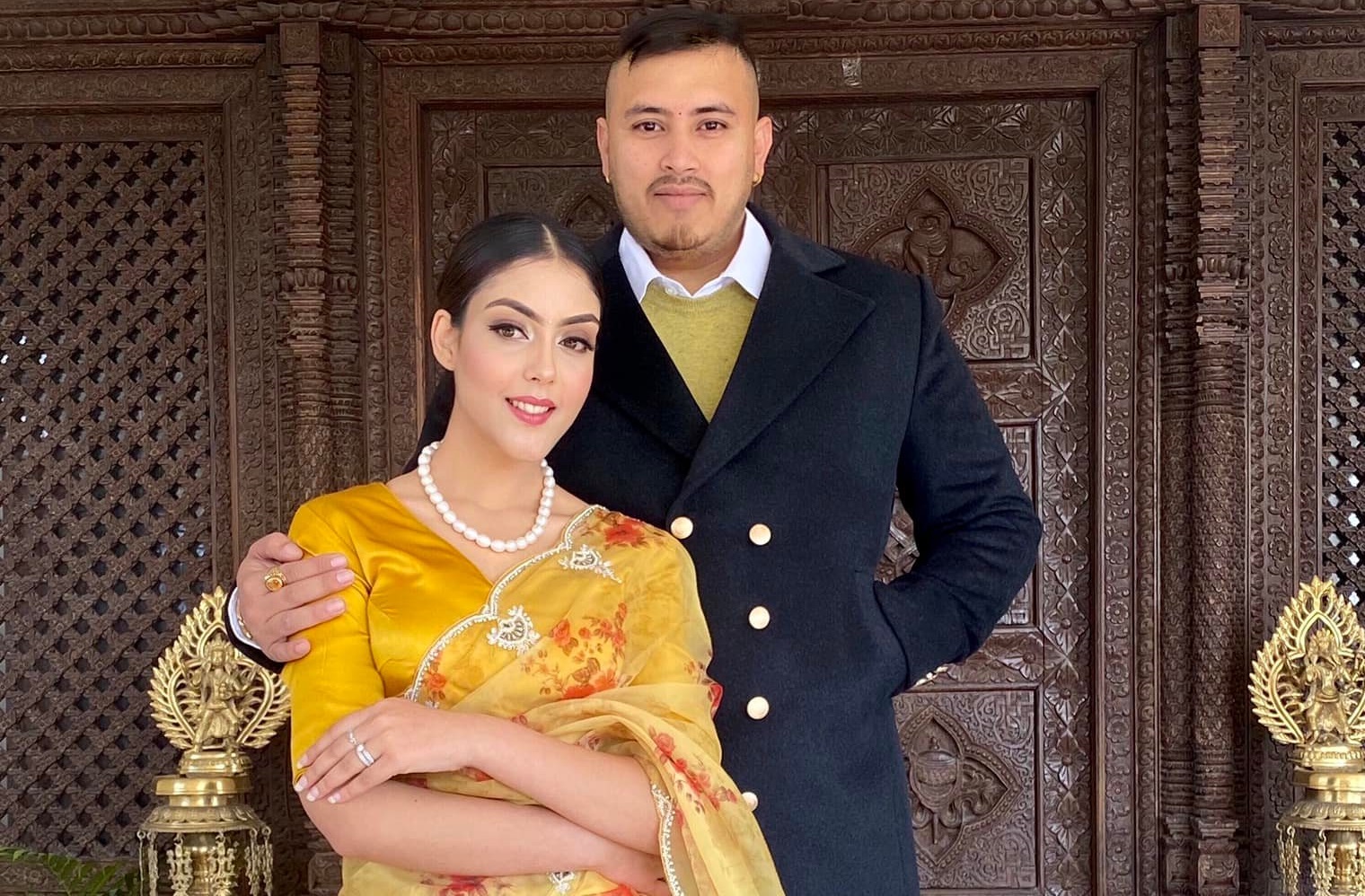 Supuspa Bhatta Kandel And Raunak Bikram Kandel